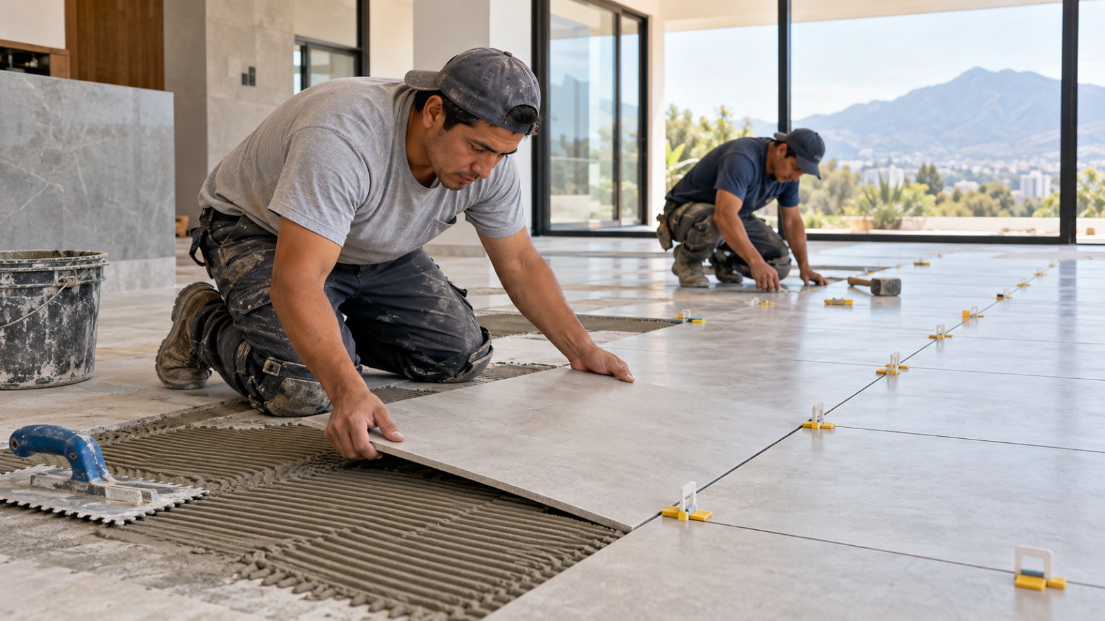 Instalación profesional de pisos y revestimientos cerámicos